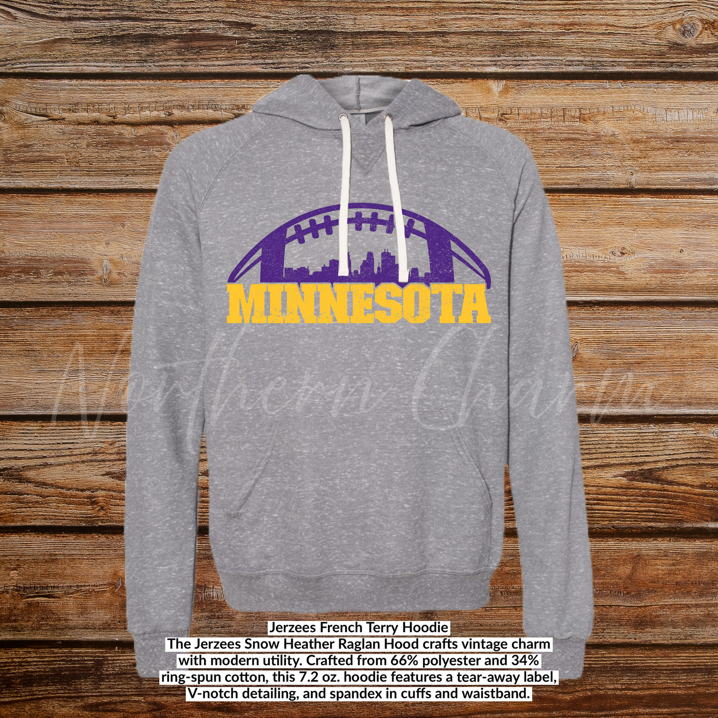 MN/WI Football Hoodie