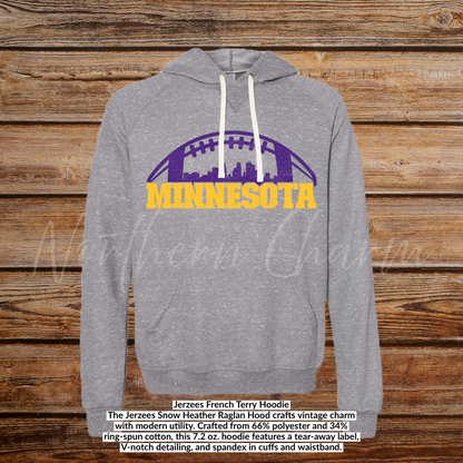 MN/WI Football Hoodie